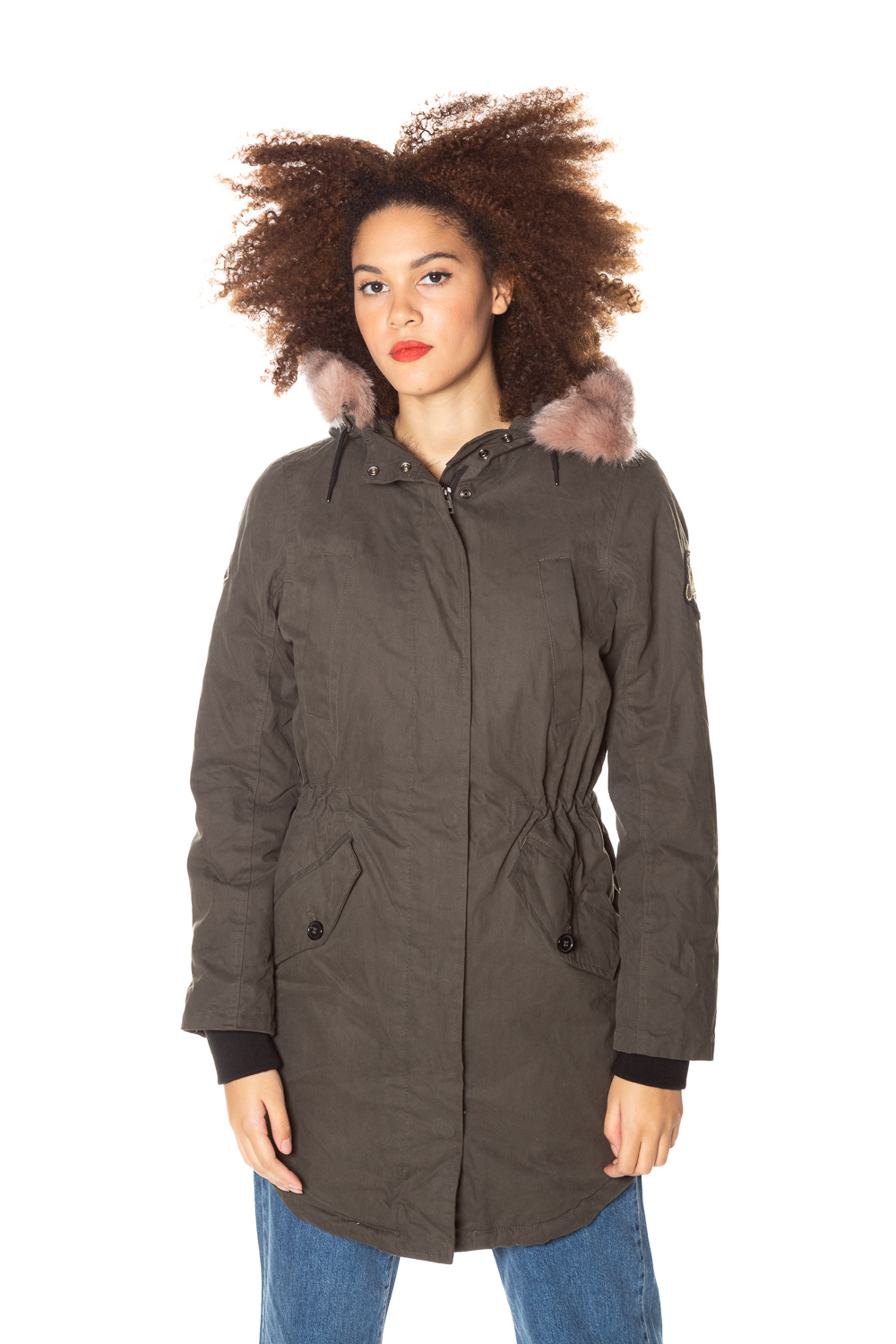 Superdry frankie faux hot sale fur lined parka